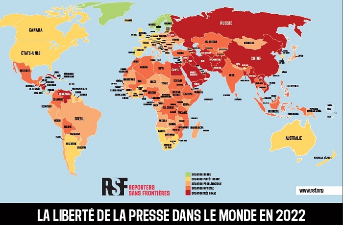 Liberté de la Presse : La RDC gagne 24 places dans le monde, mais…