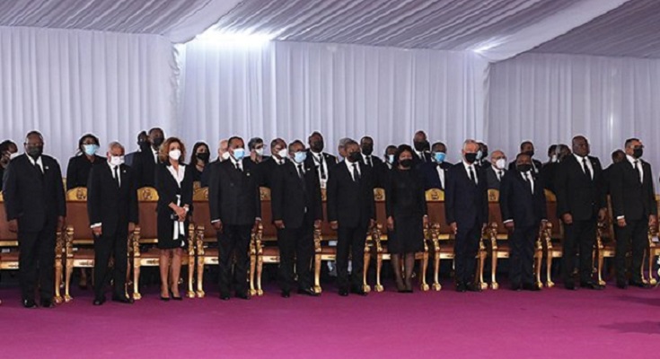 Felix Tshisekedi, Cyril Ramaphosa, Marcelo Rebelo, Sassou-N’Guesso… aux derniers adieux à « Zedu »