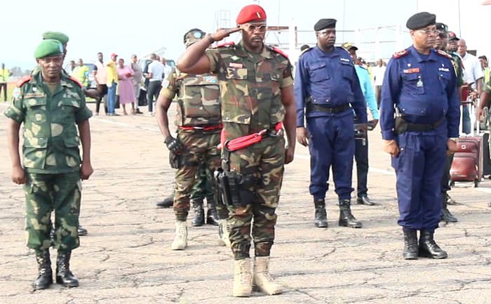 Sécurité : Le général de brigade John Tshibangu a pris ses quartiers de commandant de la 21ème région militaire