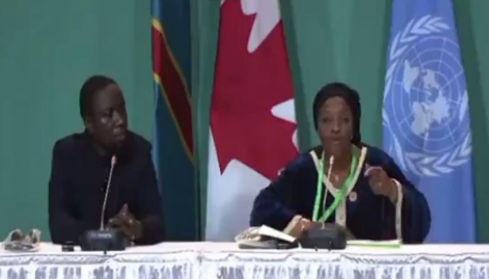 Vidéo : Le cri de colère d’Eve Bazaiba à la COP15
