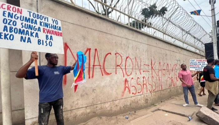 Visite de Macron en RDC : La tension monte…
