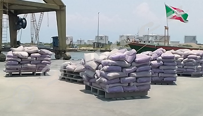 Du ciment « made in Rdc » débarqué du port de Bujumbura