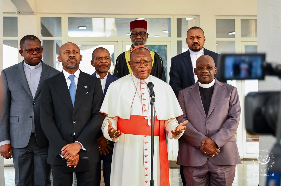 Le Président Tshisekedi s’assume et annonce aux religieux l’organisation du dialogue